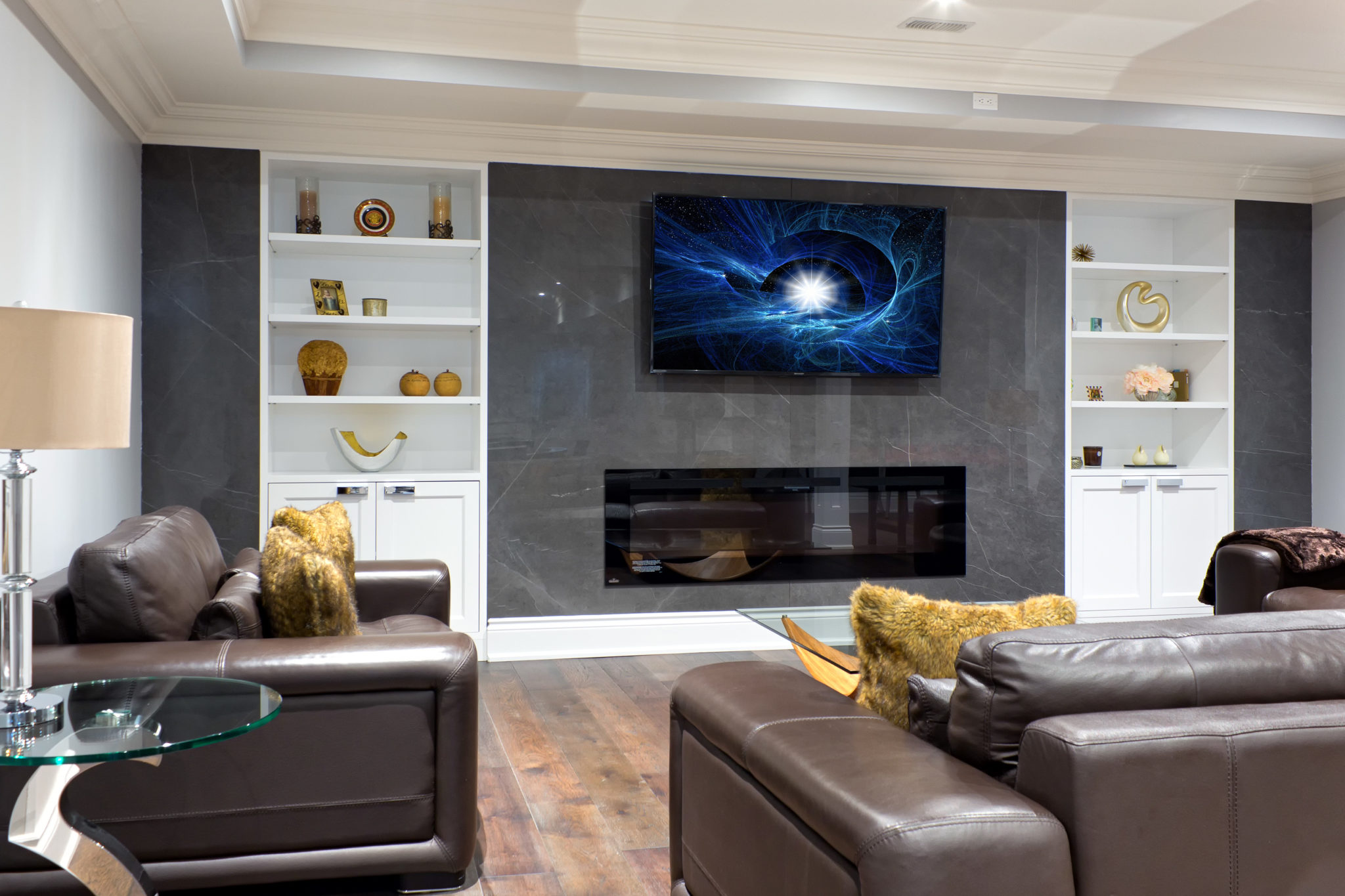 TV Wall & Console Cladding – Surfaces for All Purposes