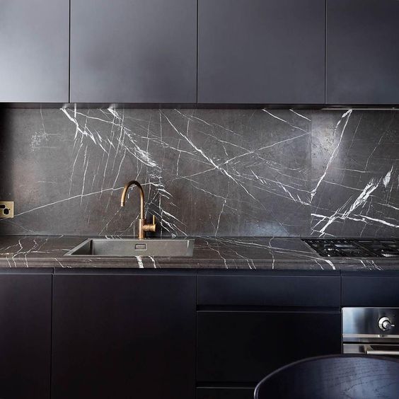 kitchen pietra grey countertop backsplash toronto