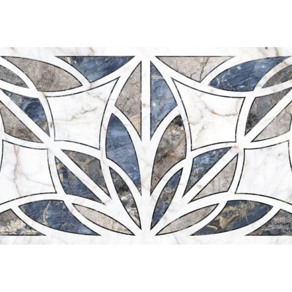 FLOREALE DECOR GLOSSY RECTIFIED PORCELAIN TILE
