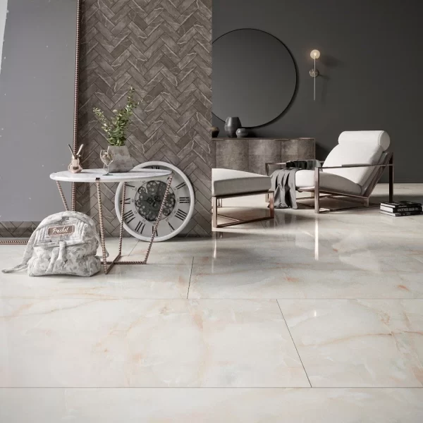 SUN ONYX GLOSSY RECTIFIED PORCELAIN TILE