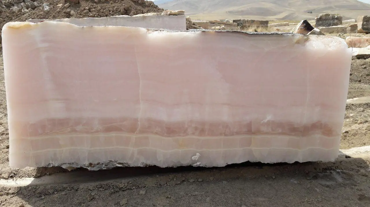 Pink Onyx Natural Stone